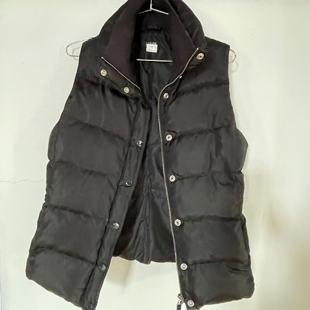 J Crew Down Vest